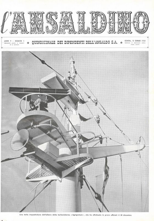 L&#039;Ansaldino, n. 1, 1958